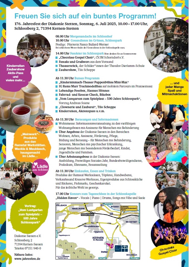 Zum Download: Einladung und Programm Jahresfest 2025